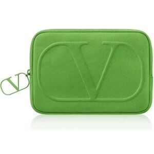 Valentino Green Cosmetic Bag